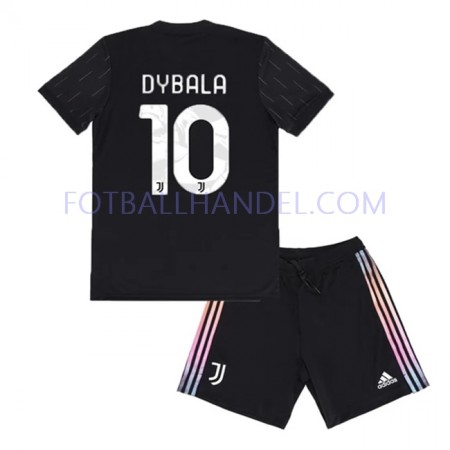 Barn Fotballdrakter Juventus Paulo Dybala 10 Borte 2021-22 Kortermet